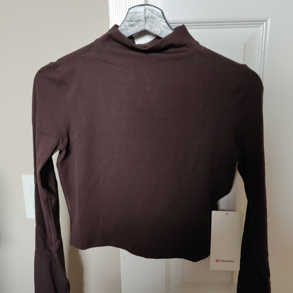 NWT Lululemon All Aligned Mock Neck Long Sleeve